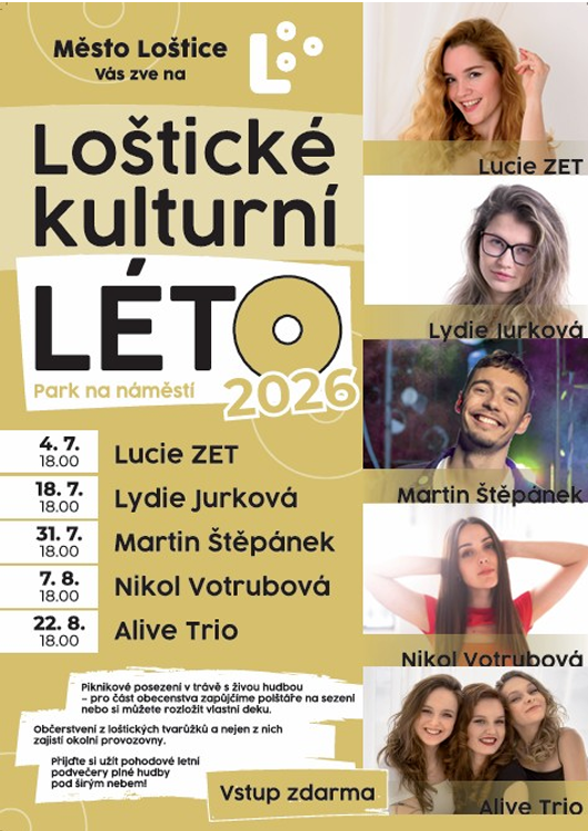 KONCERTY Loštice 2026