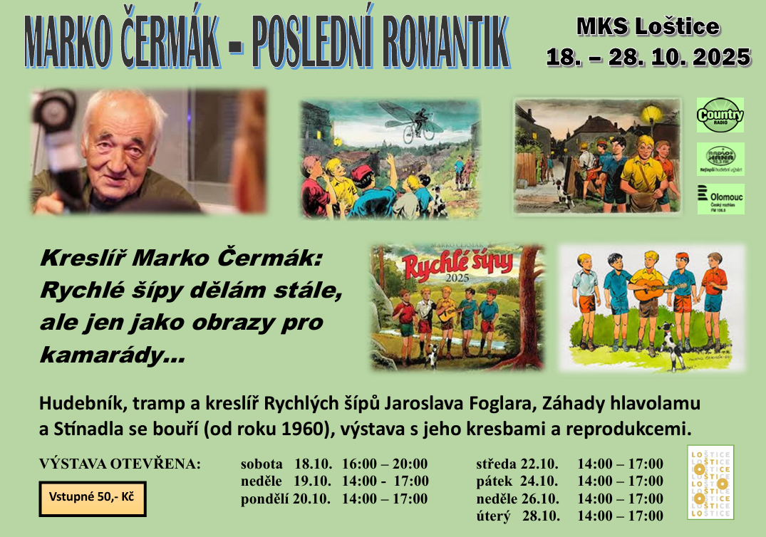 Rychlé šípy výstava