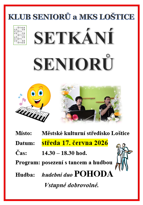 Senioři 17.6.2026