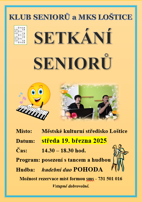 Senioři 19.3.2025