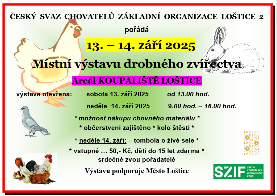 Výstava ČSCH Loštice 2